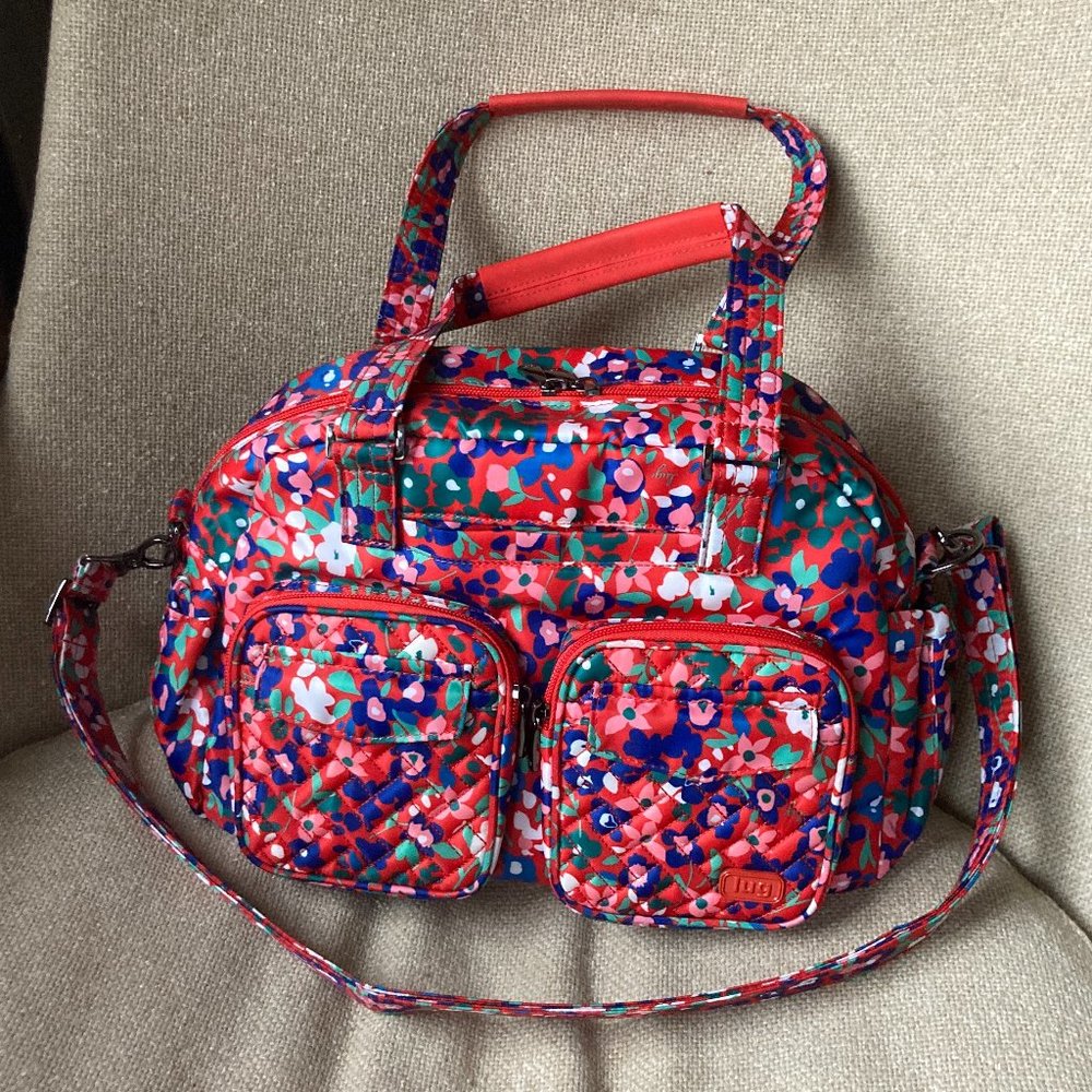 Jumper Carry All Tote in Wildflower Poppy